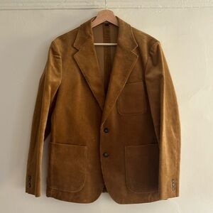 J. Crew Kenmare English Cotton Corduroy Suit Jacket - 38s